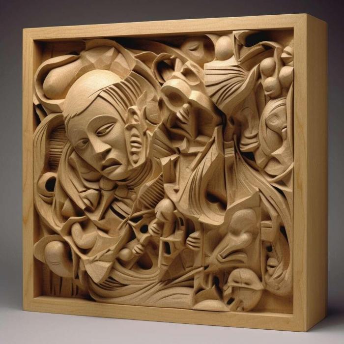 نموذج ثلاثي الأبعاد لآلة CNC 3D Art 